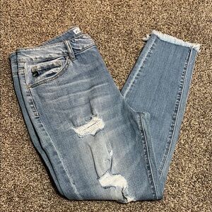 KanCan Light Blue Distressed Skinny Jeans